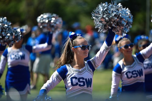 CSW cheerleaders 